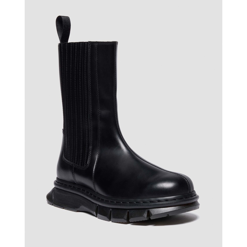 Dr.Martens 14XX QUBIST Chelsea Boots Black 41194001 Men's Size US 9 UK 8‎ New